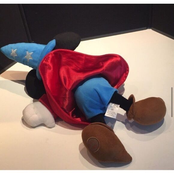 Mickey Mouse Fantasia Sorcerer Plush 24” - Picture 6 of 12